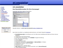 Tablet Screenshot of newsletter.maennchen1.de